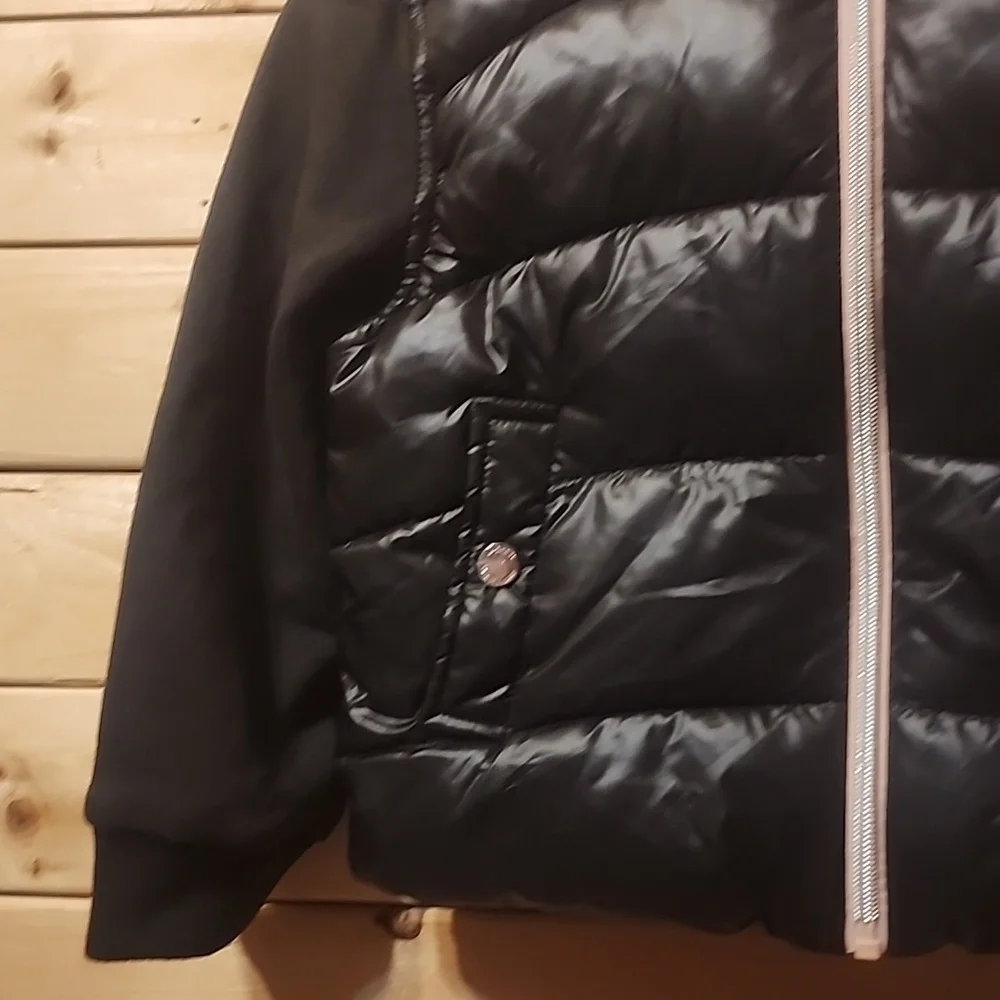 Michael Kors Black Puffer Jacket Kids Size 5/6